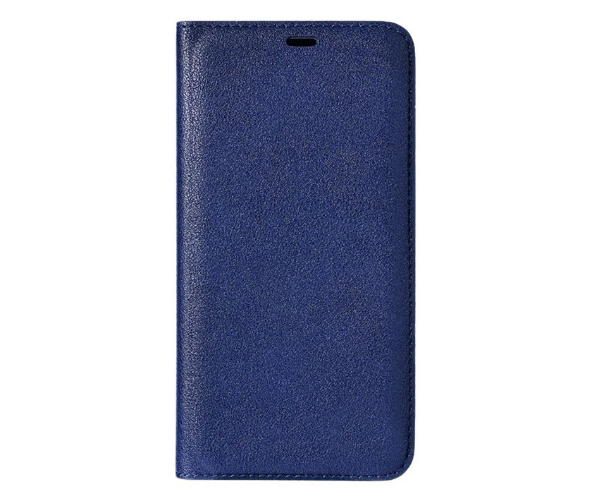 Classic Flip Leather Case (Blue)