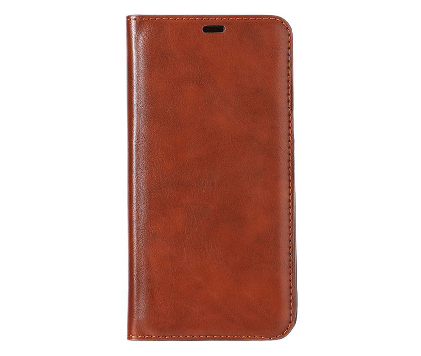 Classic Flip Leather Case (Brown)